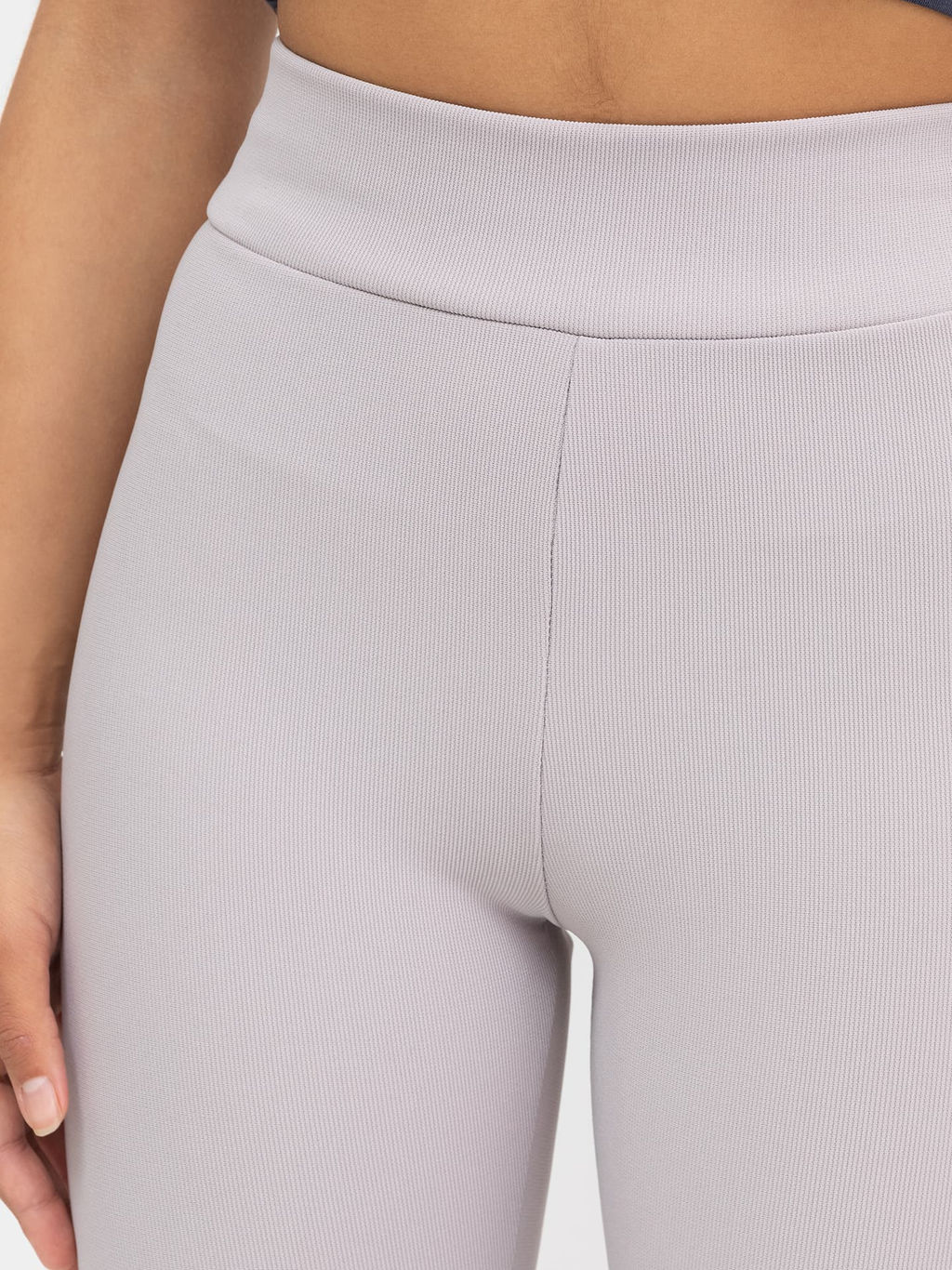 Спортивные легинсы с высокой линией талии в оттенке камень камень 342276 - Mark formelle фото 4