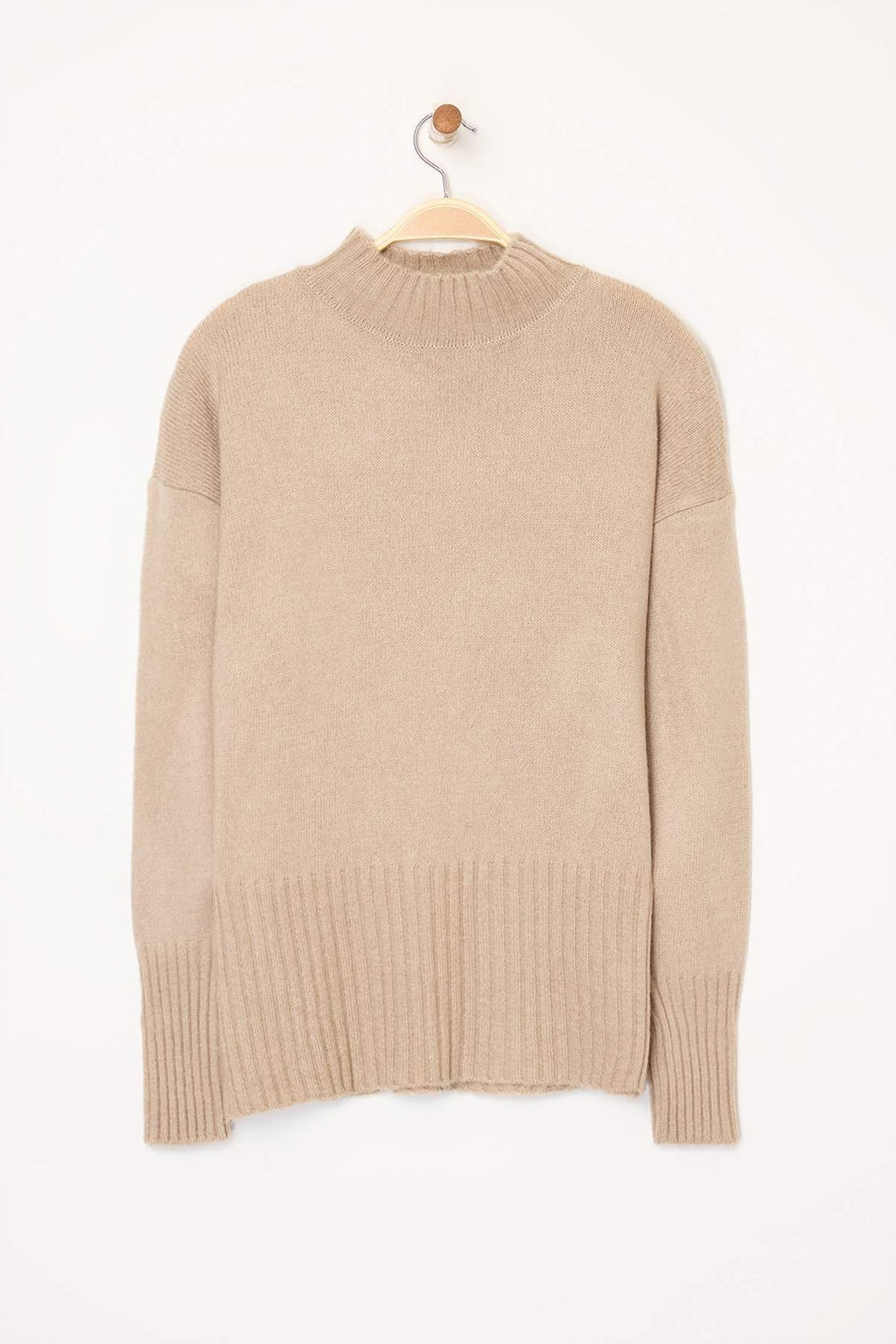 Vizon Genis Kal?p Yumusak Dokulu Basic Triko Kazak TWOAW23KZ00490