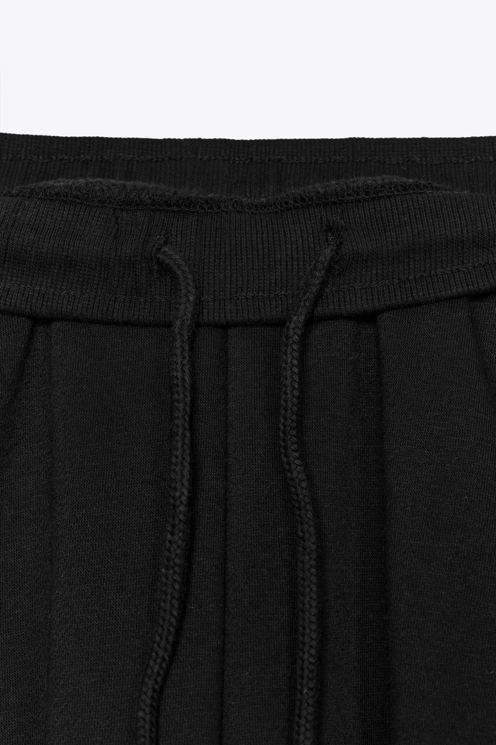 PANTAL?N FELPA WIDE LEG / Negro - Zara фото 6