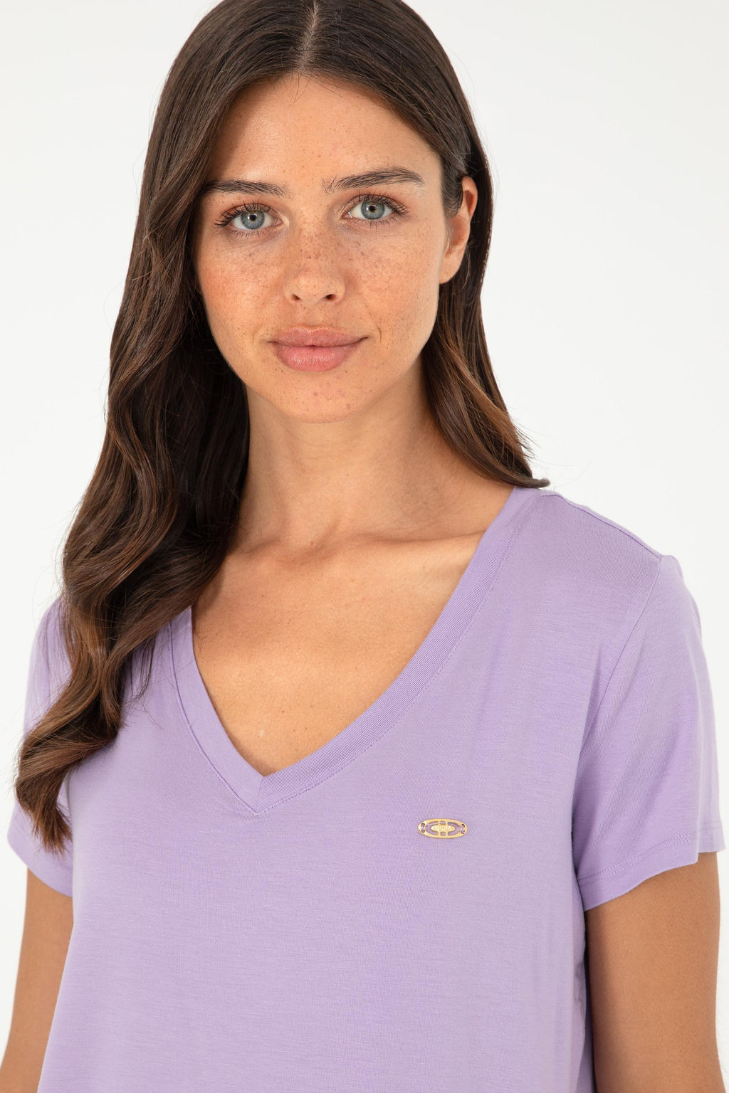 Kad_n Lila V Yaka Basic Ti__rt - U.s. polo assn фото 2