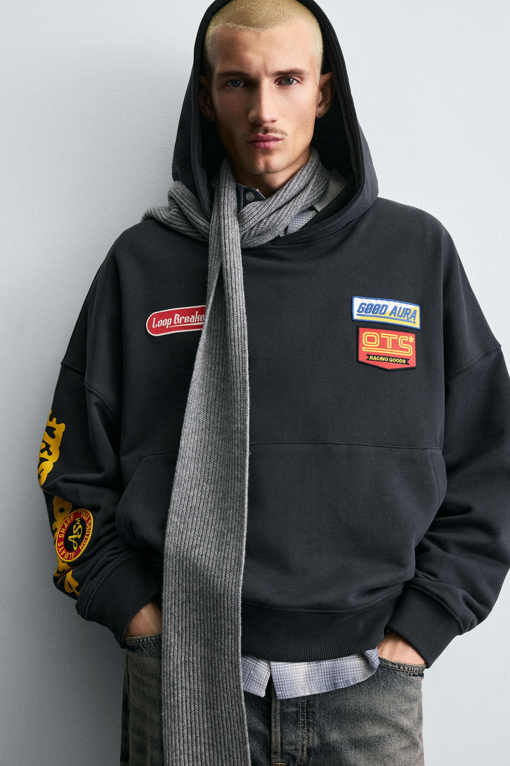 COMBINED PATCH HOODIE