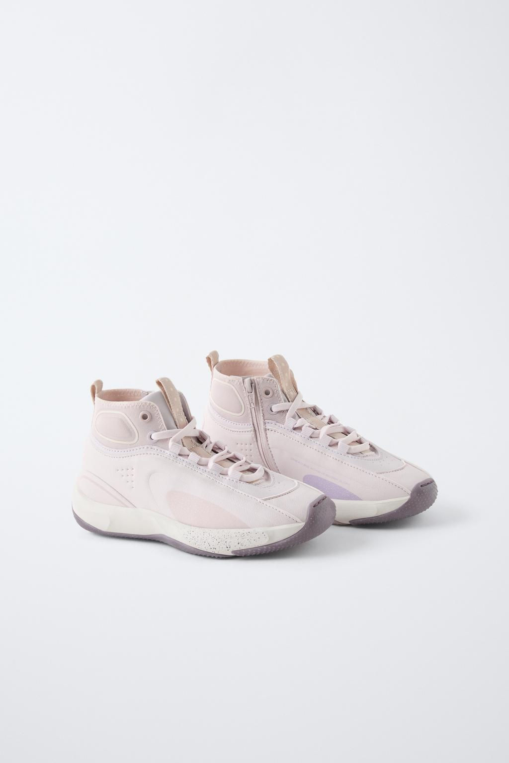SPORTY HIGH-TOP SNEAKERS - Zara фото 2
