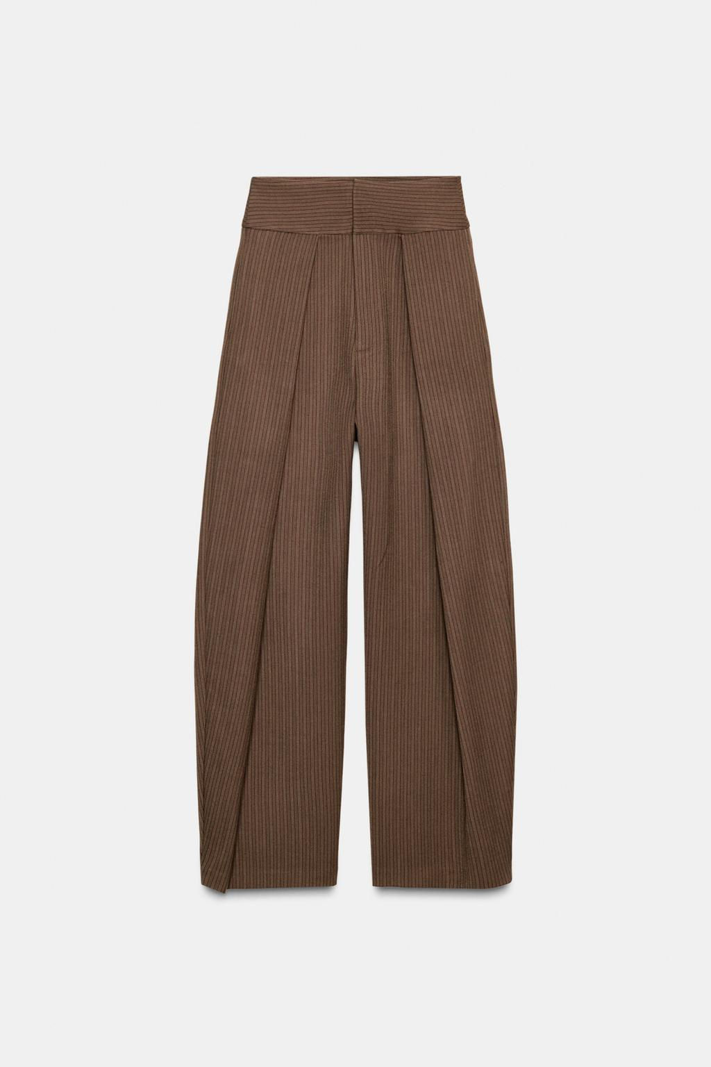 BALLOON PLEAT TROUSERS - Zara фото 17
