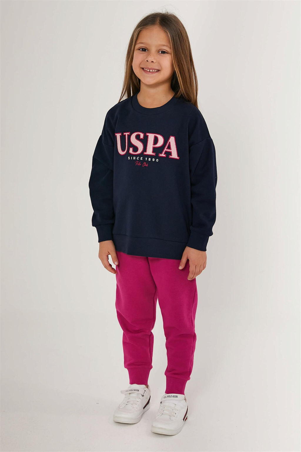 U. S. Polo Assn Темно-синий пижамный комплект для девочки - U.s. polo assn фото 3