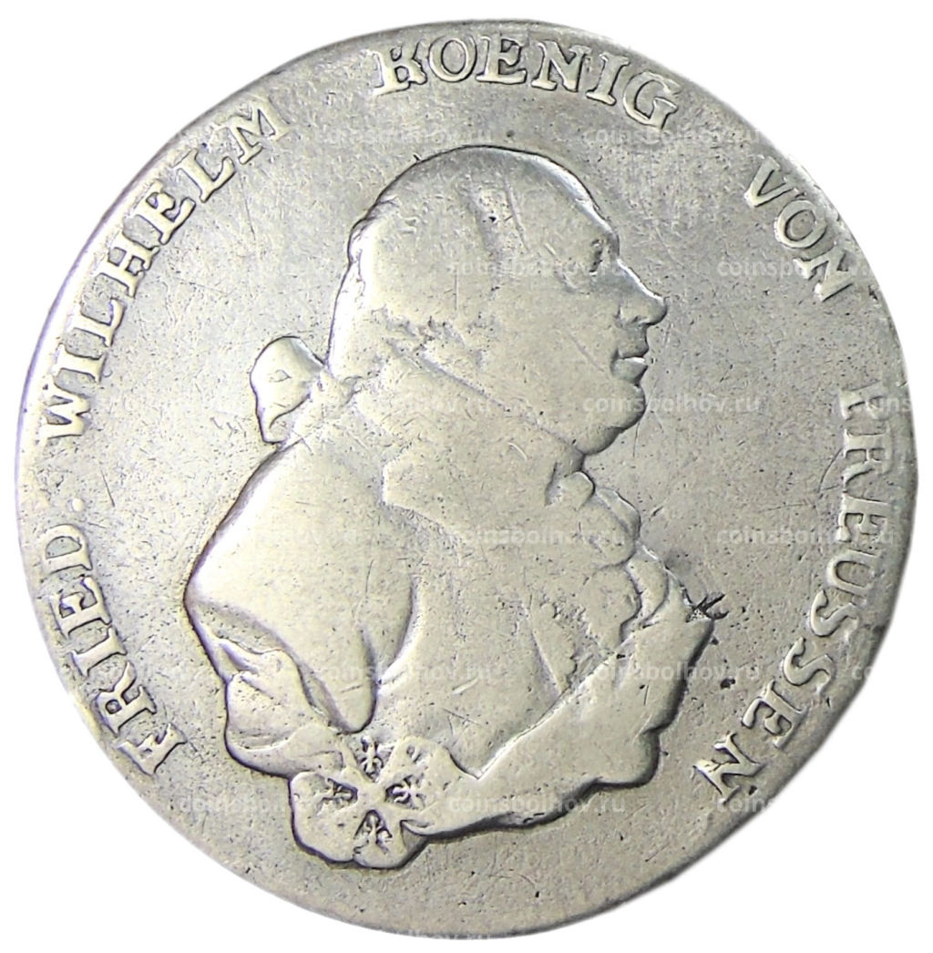 1 талер 1793 года Германсике государства  Пруссия