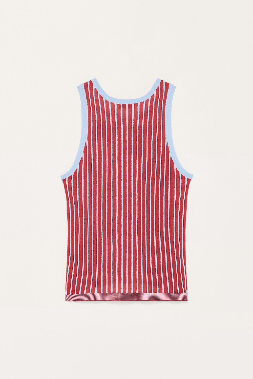 STRIPED JACQUARD KNIT TANK LIMITED EDITION - Zara фото 6