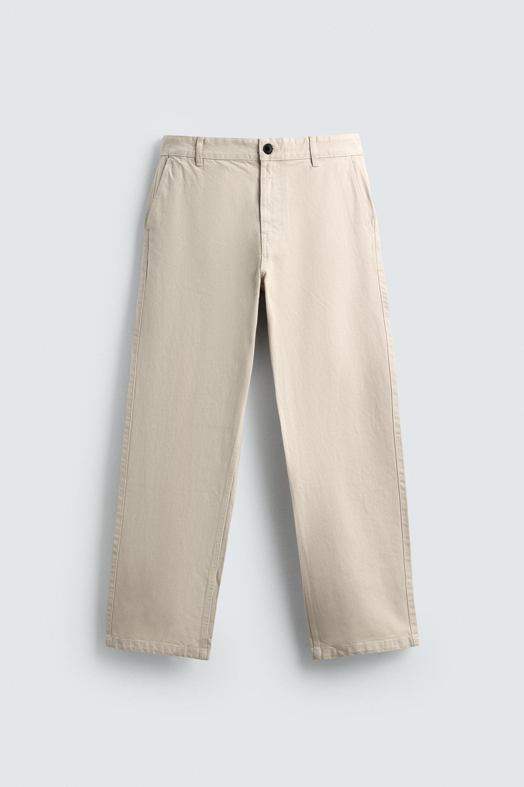 STRAIGHT-LEG CHINO TROUSERS - Zara фото 6