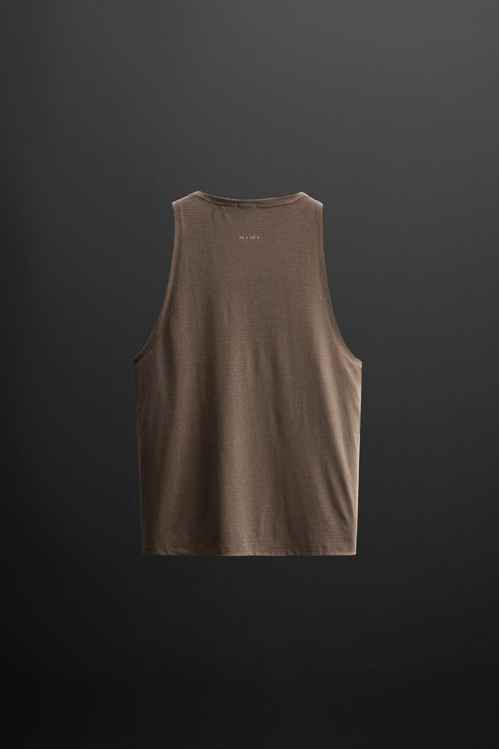 TANK TRAINING T-SHIRT - Zara фото 11