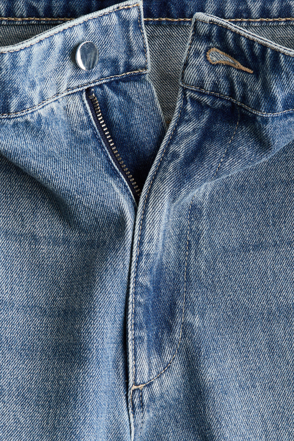 Wide High Waist Culotte Jeans - H&m фото 6
