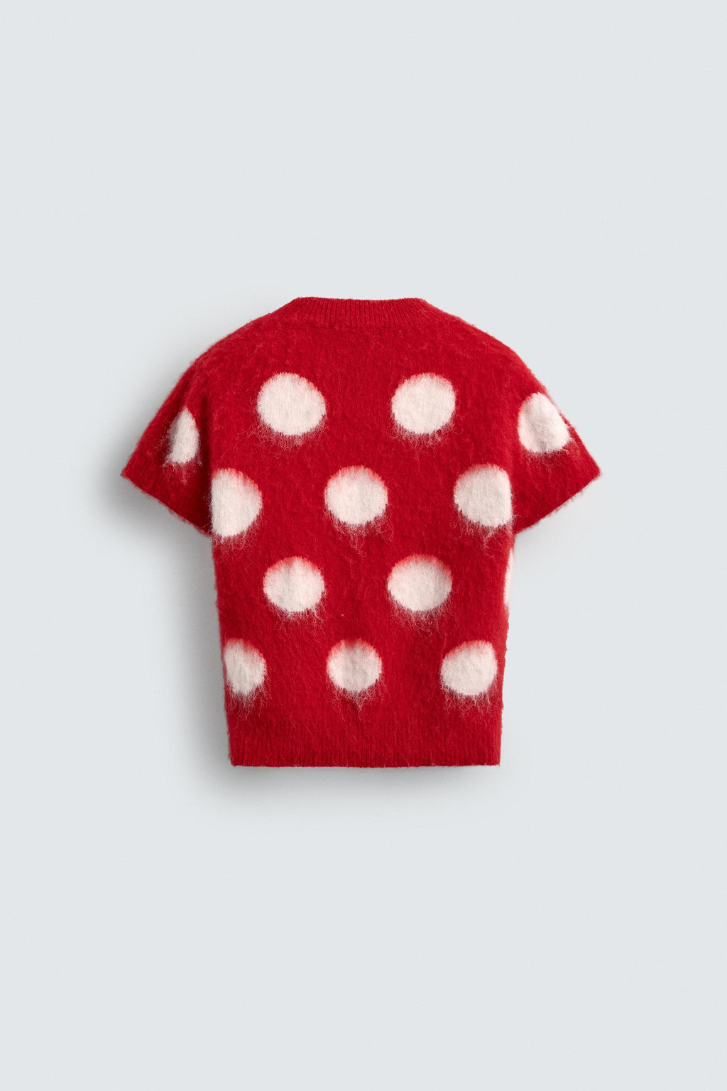BRUSHED KNIT POLKA DOT TOP HARRY LAMBERT FOR ZARA X DISNEY  фото 3