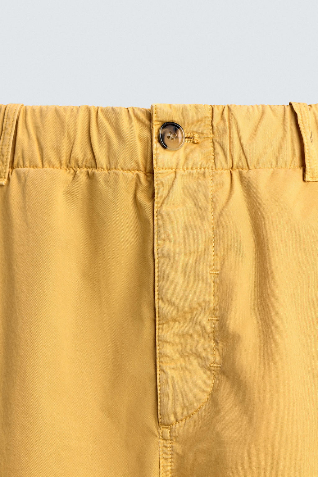 PANTAL?N RELAXED FIT ALGOD?N AARON LEVINE X ZARA / Amarillo claro  фото 9