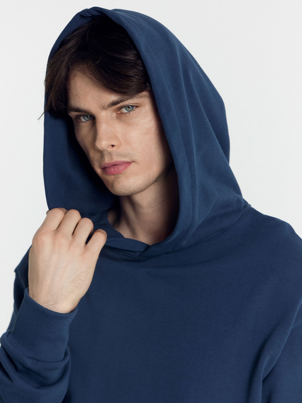 Анорак мужской в синем цвете морская глубина 121806 - Mark formelle фото 8