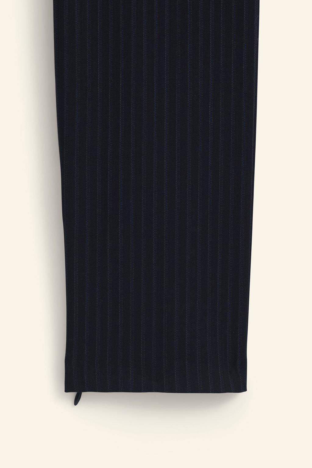 LIMITED EDITION PINSTRIPE SKINNY TROUSERS - Zara фото 10
