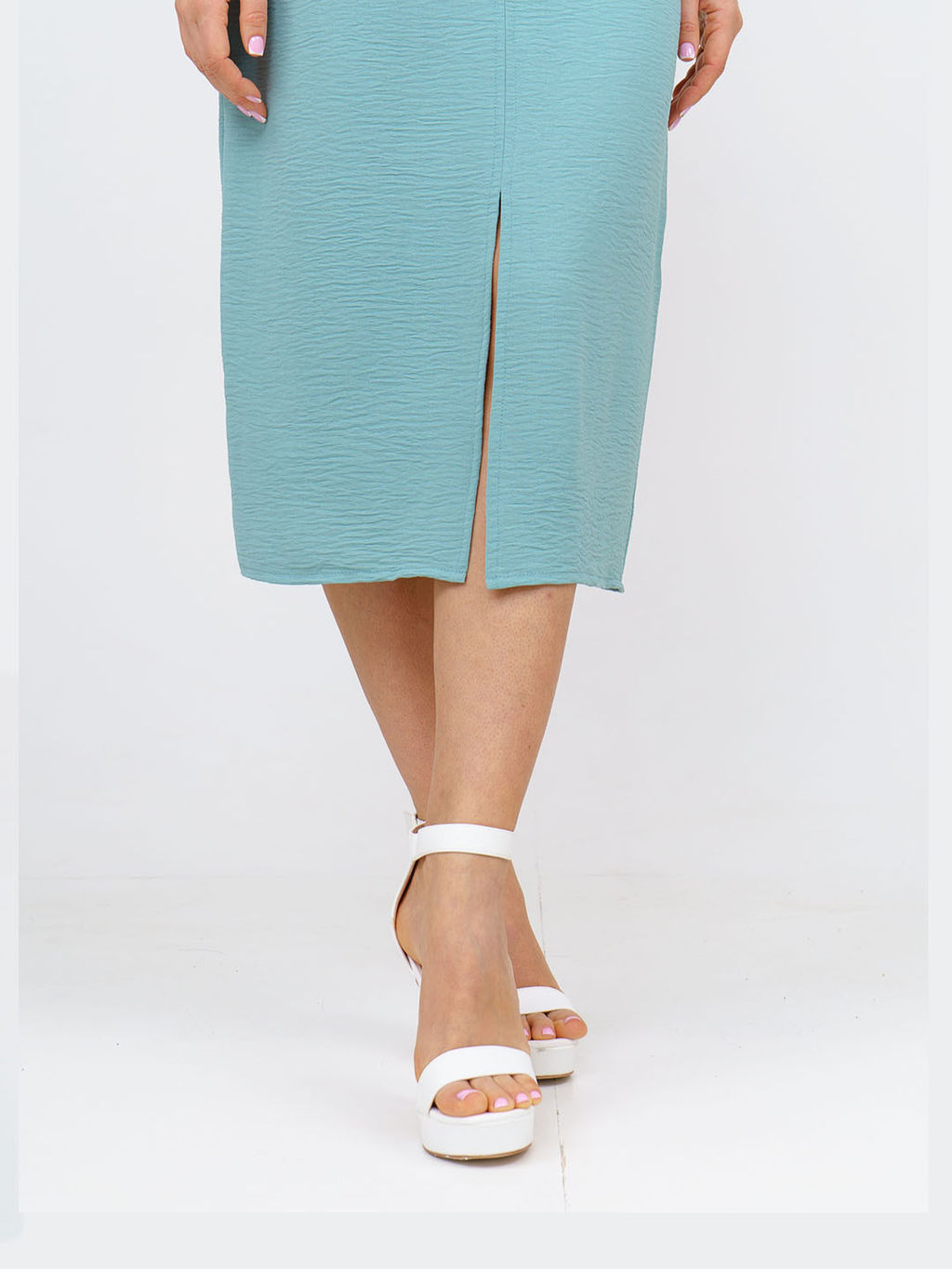 Платье женское, цвет зеленый