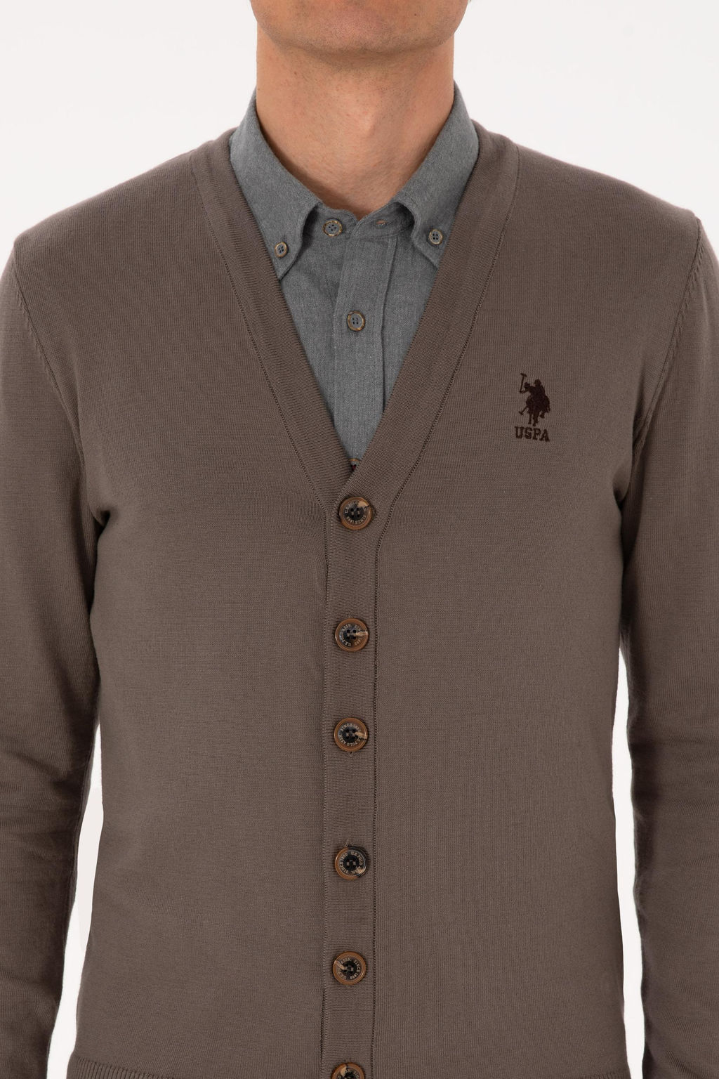 Erkek Vizon Basic Triko H_rka - U.s. polo assn фото 6