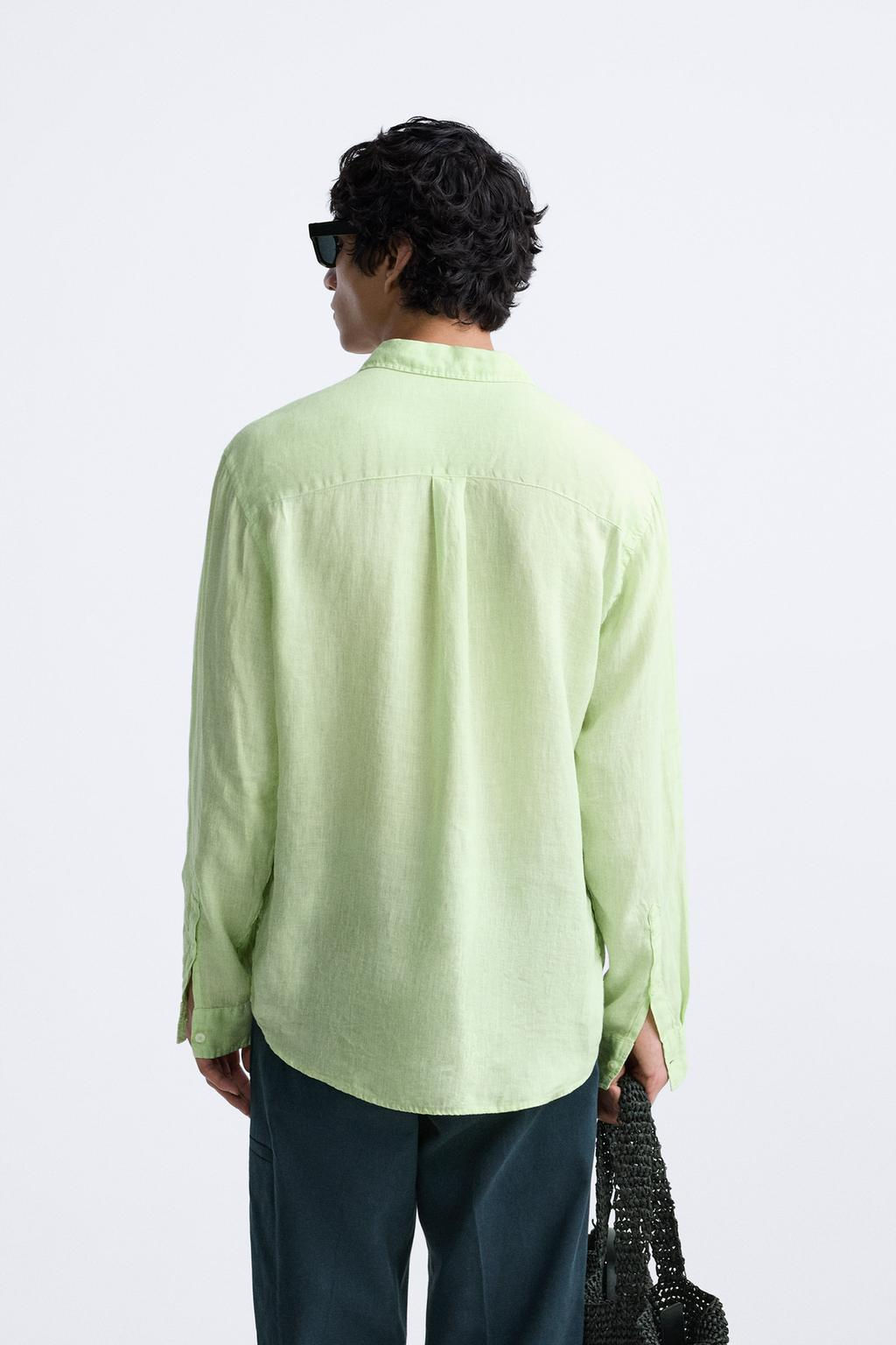 %100 KETEN GOMLEK - Zara фото 38