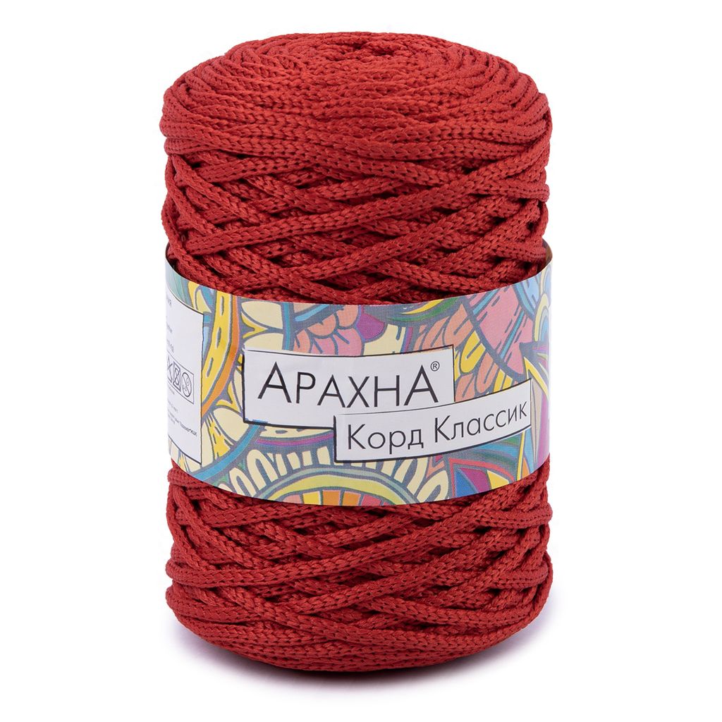 Пряжа ARACHNA Cord Classic 100% полиэфир 3 шт. х 200 г  10 г 100 м  5 м