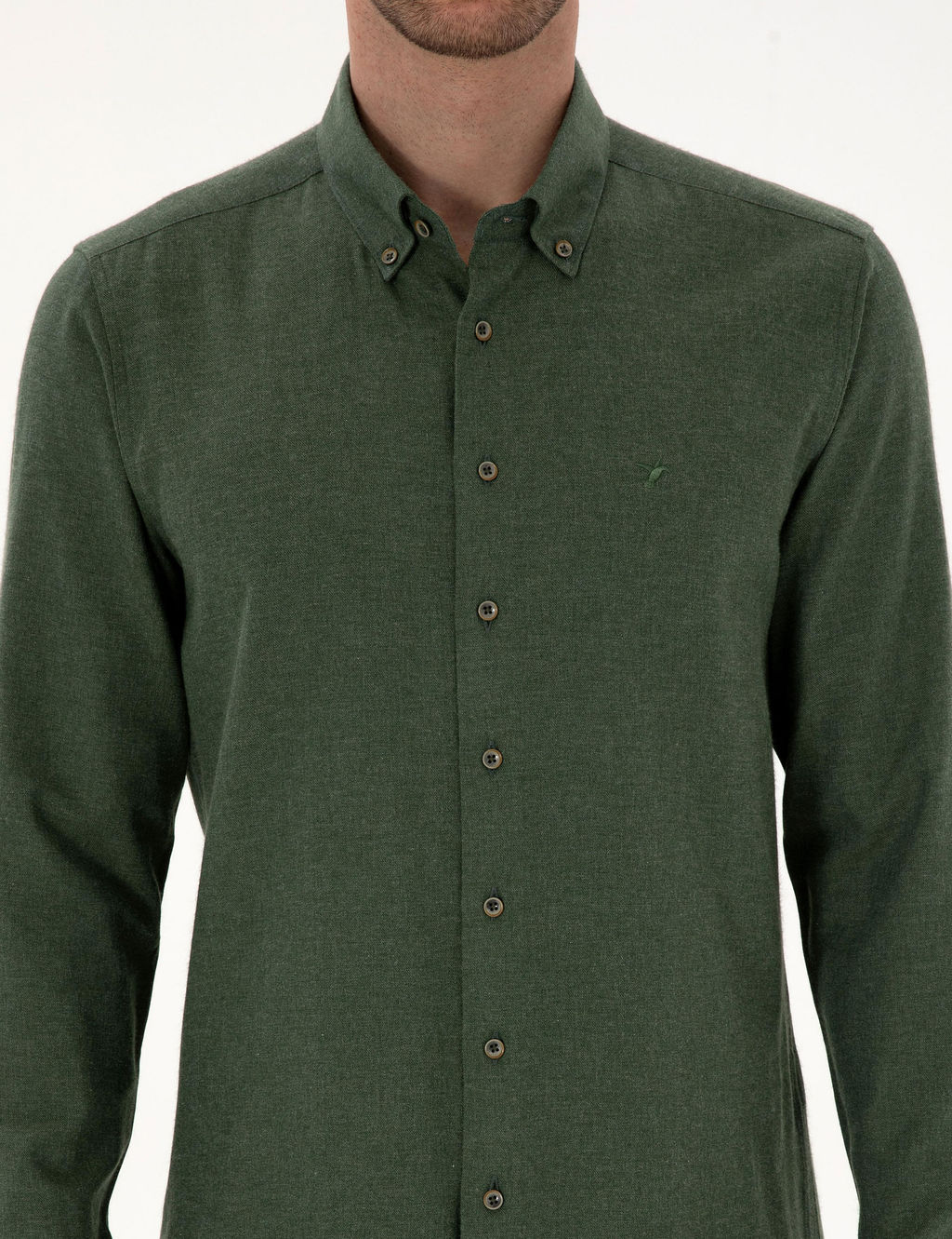 Ye_il Slim Fit Uzun Kollu G_mlek - Cacharel фото 6