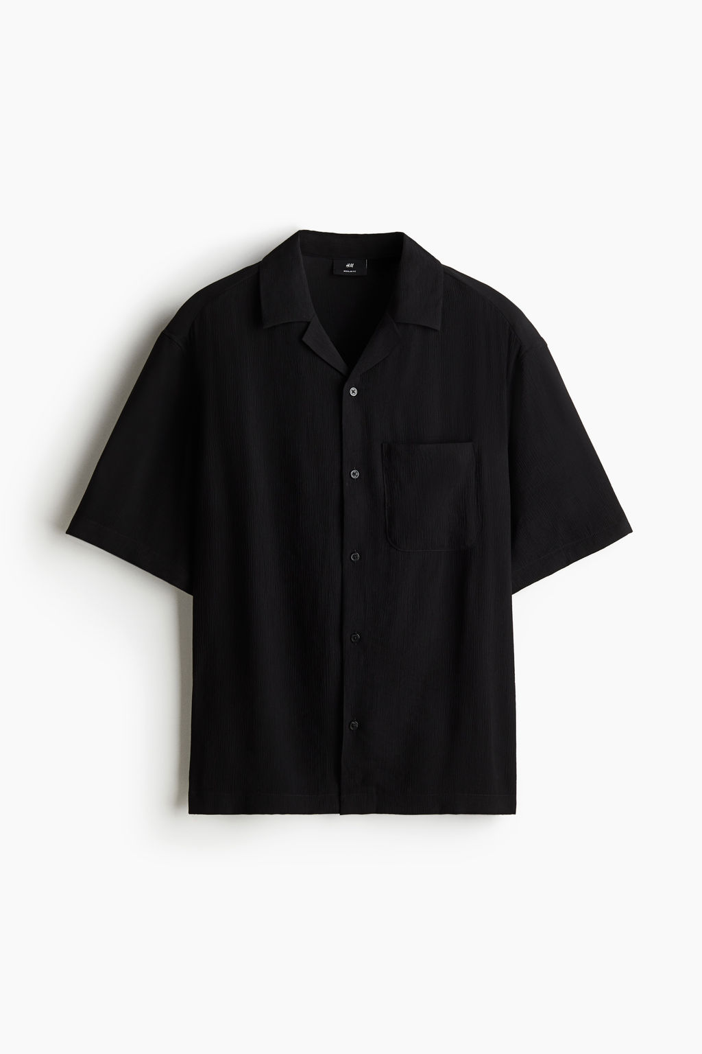Camisa resort con efecto arrugado Regular Fit - H&m фото 2