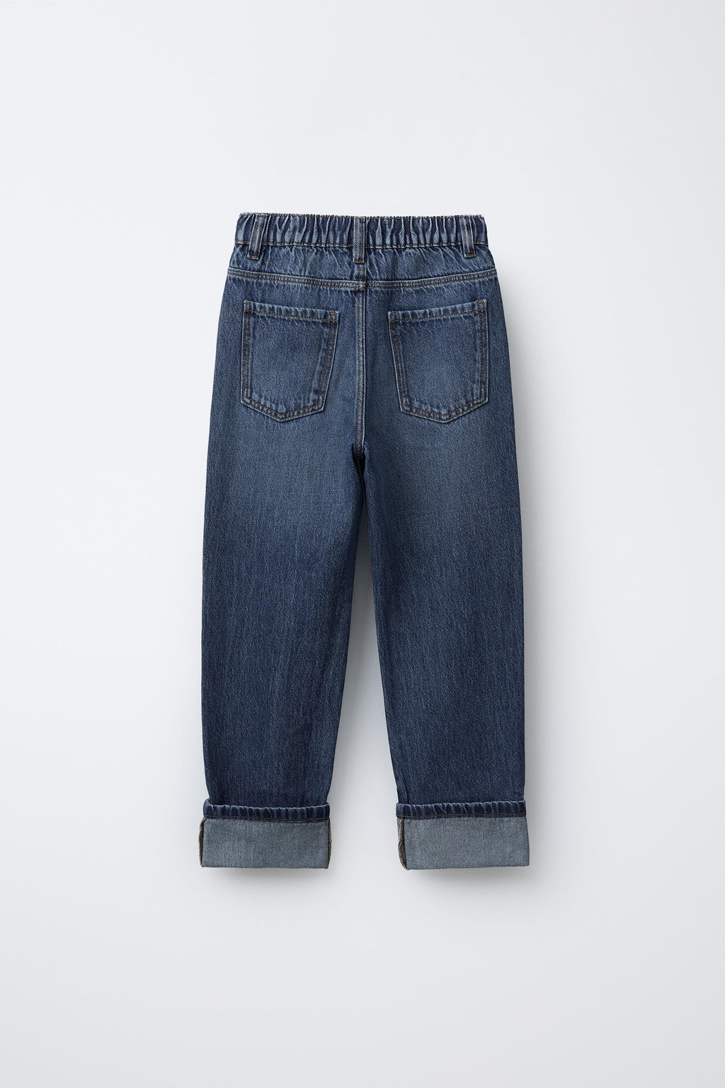 BAGGY JEANS WITH TURN-UP CUFFS - Zara фото 2