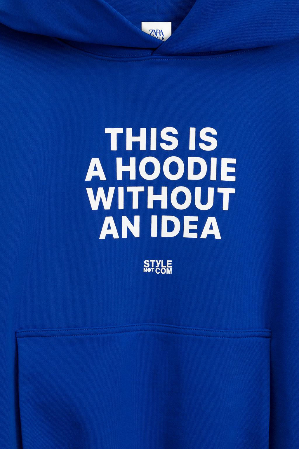 ZARA STYLENOTCOM SWEATSHIRT фото 3