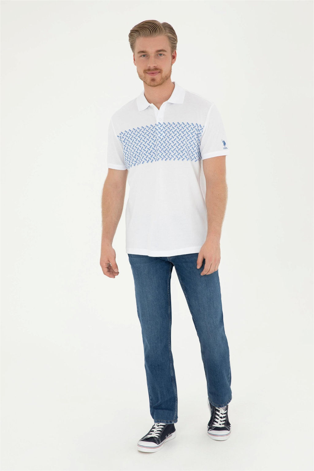 U. S. Polo Assn / Мужские синие джинсовые брюки