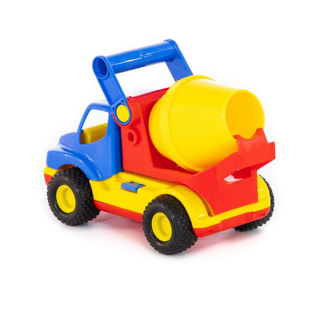 КонсТрак, автомобиль-бетоновоз (в сеточке) - Полесье фото 7