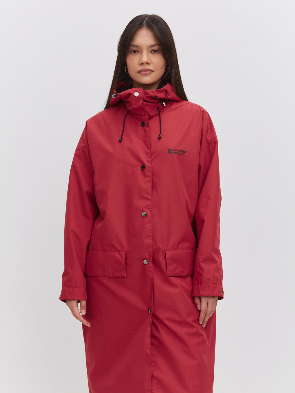 Плащ женский OVERSIZE 24271-465 черный - Avese фото 18