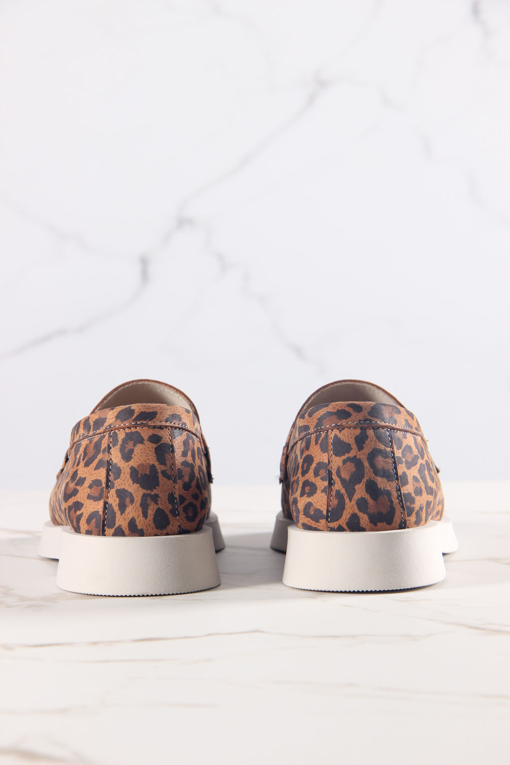 Лоферы туфли EDART 172.1841 be. коричневый леопард  фото 15