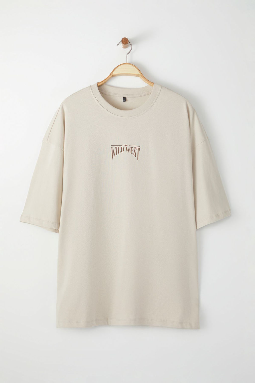 TRENDYOL MAN Buyuk Beden Siyah Oversize/Genis Kesim %100 Pamuklu T-Shirt TMNSS25BF00008 - Trendyolmilla фото 7