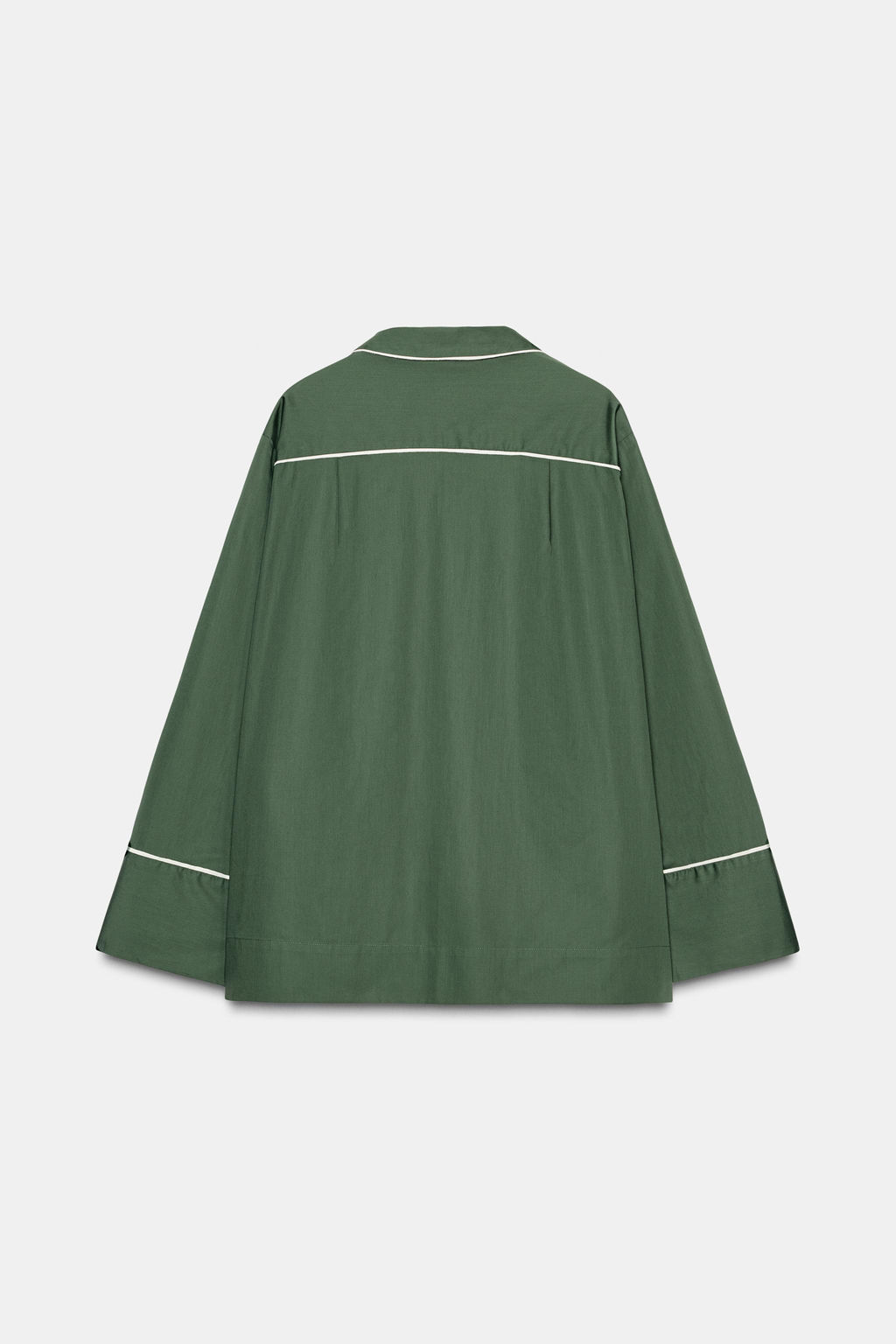 CONTRAST POPLIN SHIRT - Zara фото 6