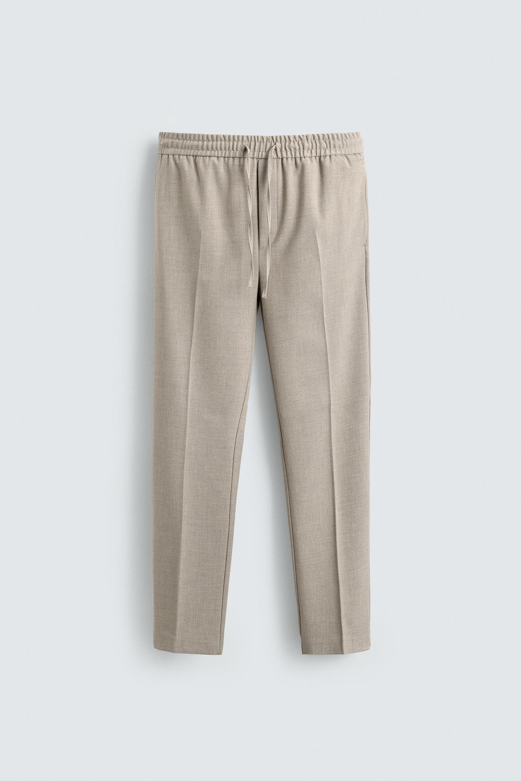 PANTAL?N CINTURA JOGGER CONFORT / Beige vigor?