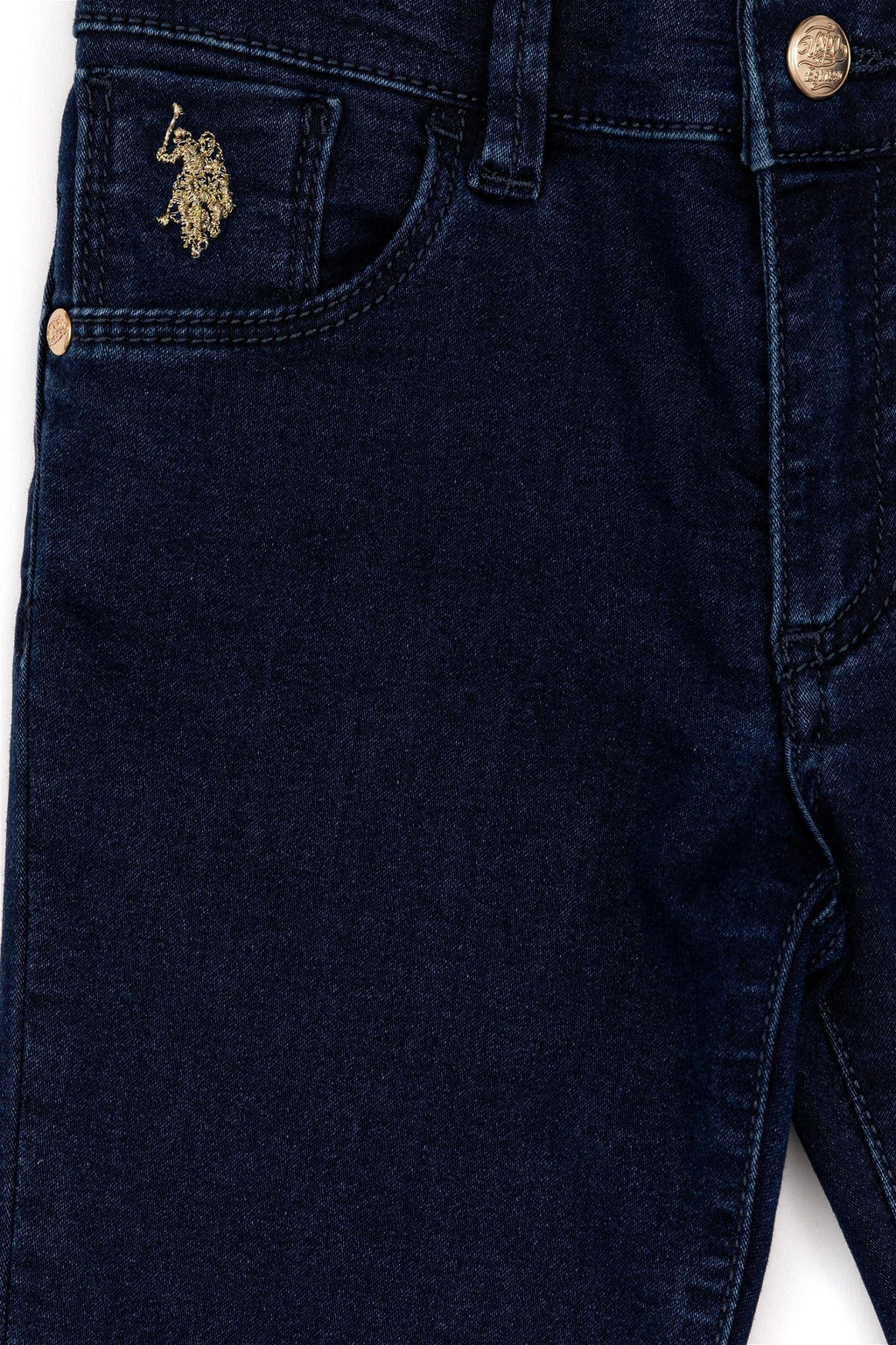 U. S. Polo Assn Темно-синие джинсовые брюки для девочки - U.s. polo assn фото 8