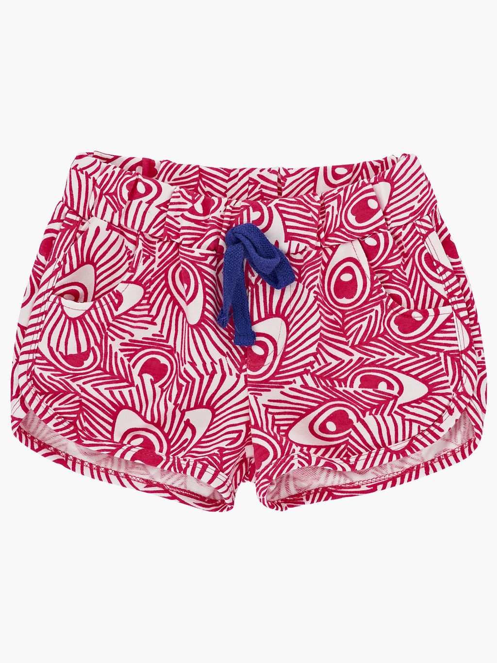 Шорты для девочки UD 0342 перья - Mini maxi фото 3