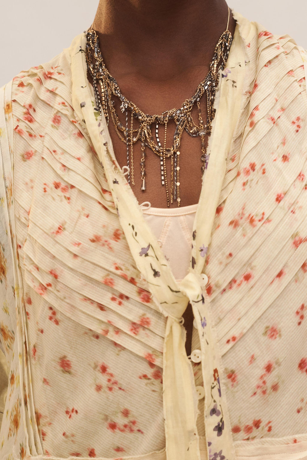 COLLAR BRILLOS LIMITED EDITION / Oro / Plata - Zara фото 2