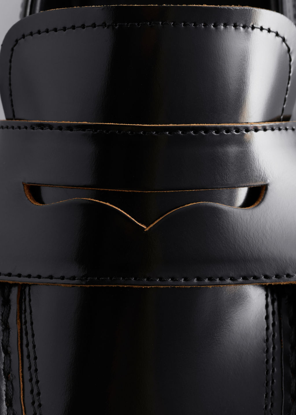 Chunky Leather Loafers - H&m фото 3