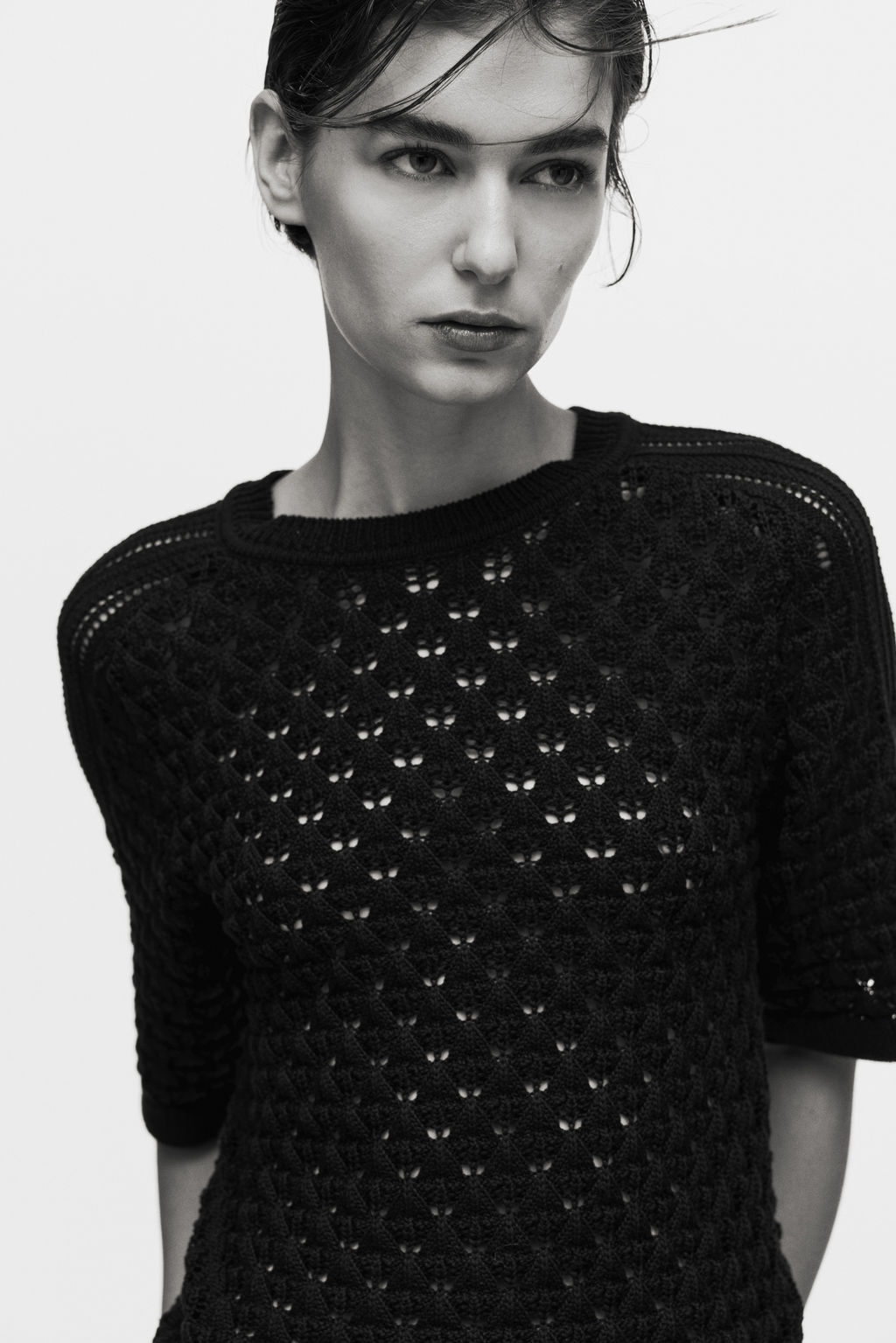 Camiseta en punto pointelle - H&m фото 2