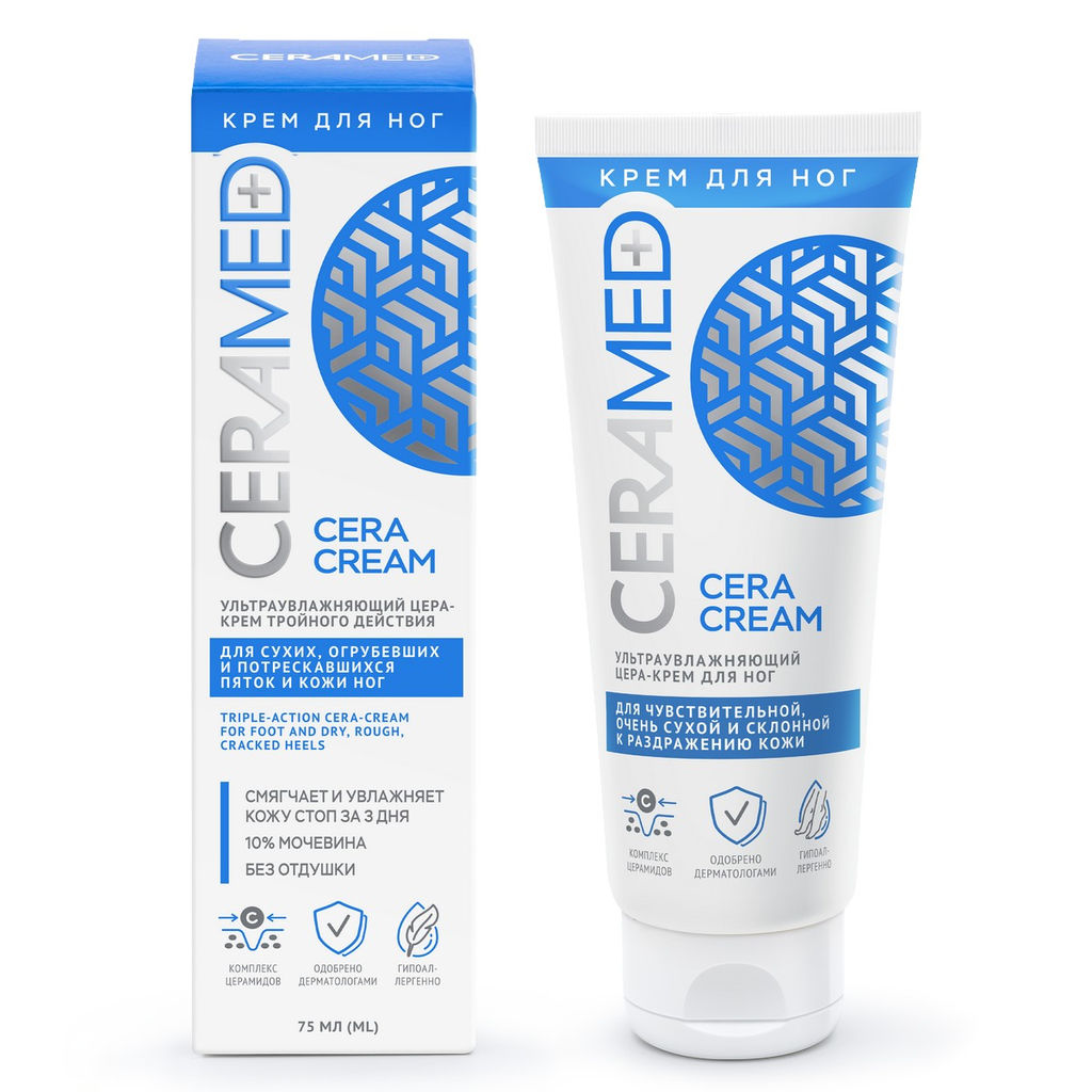 Подарочный набор для увлажнения лица и тела: сыворотка с гиалуроновой кислотой, сыворотка с цинком и ниацинамидом, цера-крем для лица и тела + кре