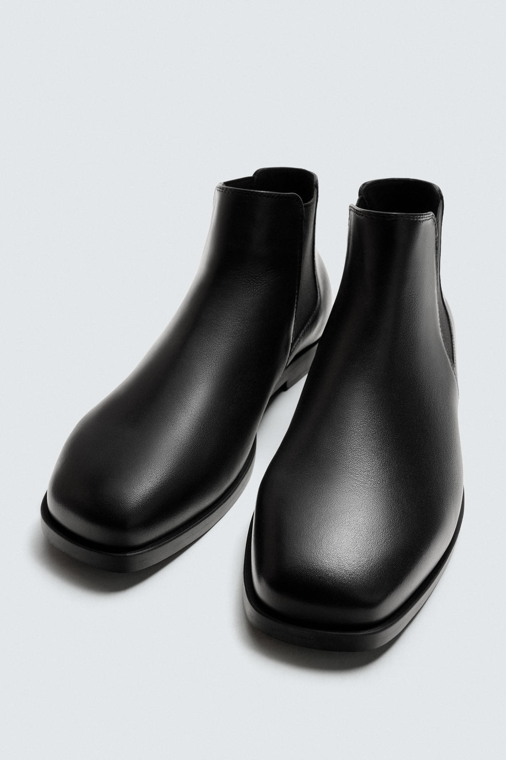 LEATHER CHELSEA BOOTS - Zara фото 2