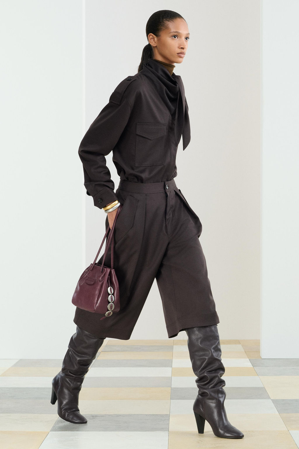 PLEATED BERMUDA SHORTS - Zara фото 2