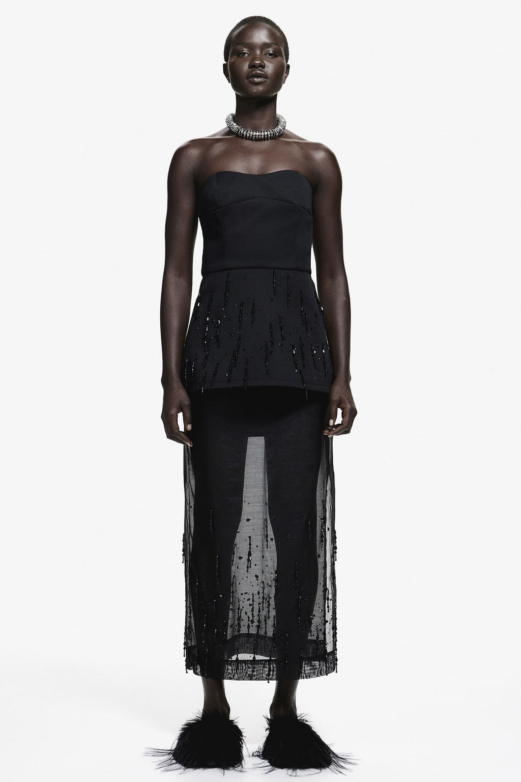 Top bandeau con detalles decorativos - H&m фото 2