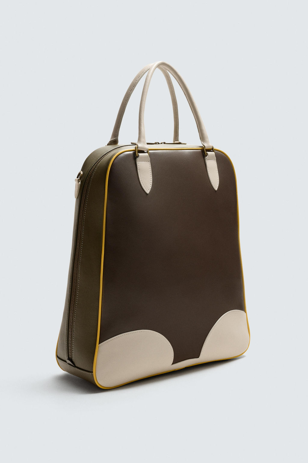 LEATHER SHOPPER BAG HARRY LAMBERT FOR ZARA X DISNEY  фото 5