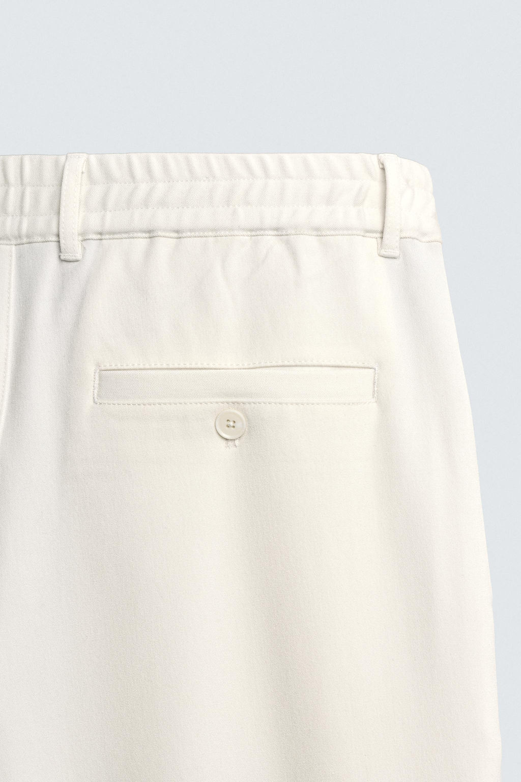 PANTAL?N STRAIGHT FIT CONFORT / Blanco roto - Zara фото 10