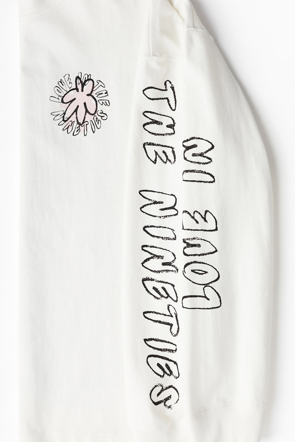 Camiseta de punto con estampado Oversized Fit - H&m фото 8