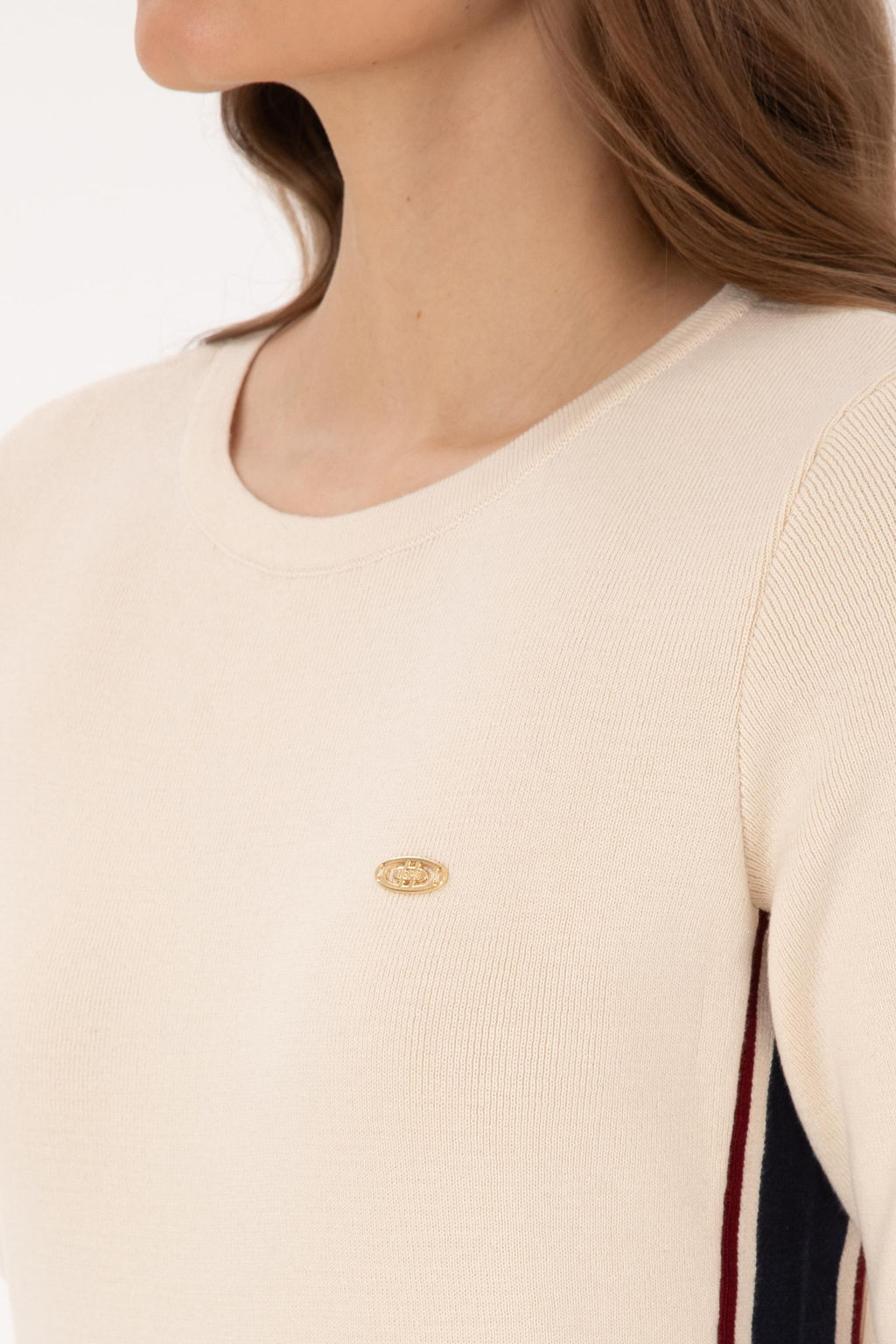 Kad_n Krem Triko Elbise - U.s. polo assn фото 6