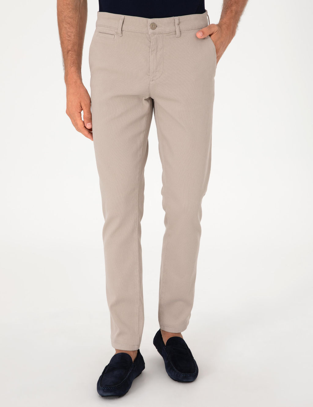 Ta_ Slim Fit Kanvas Pantolon - Cacharel фото 2