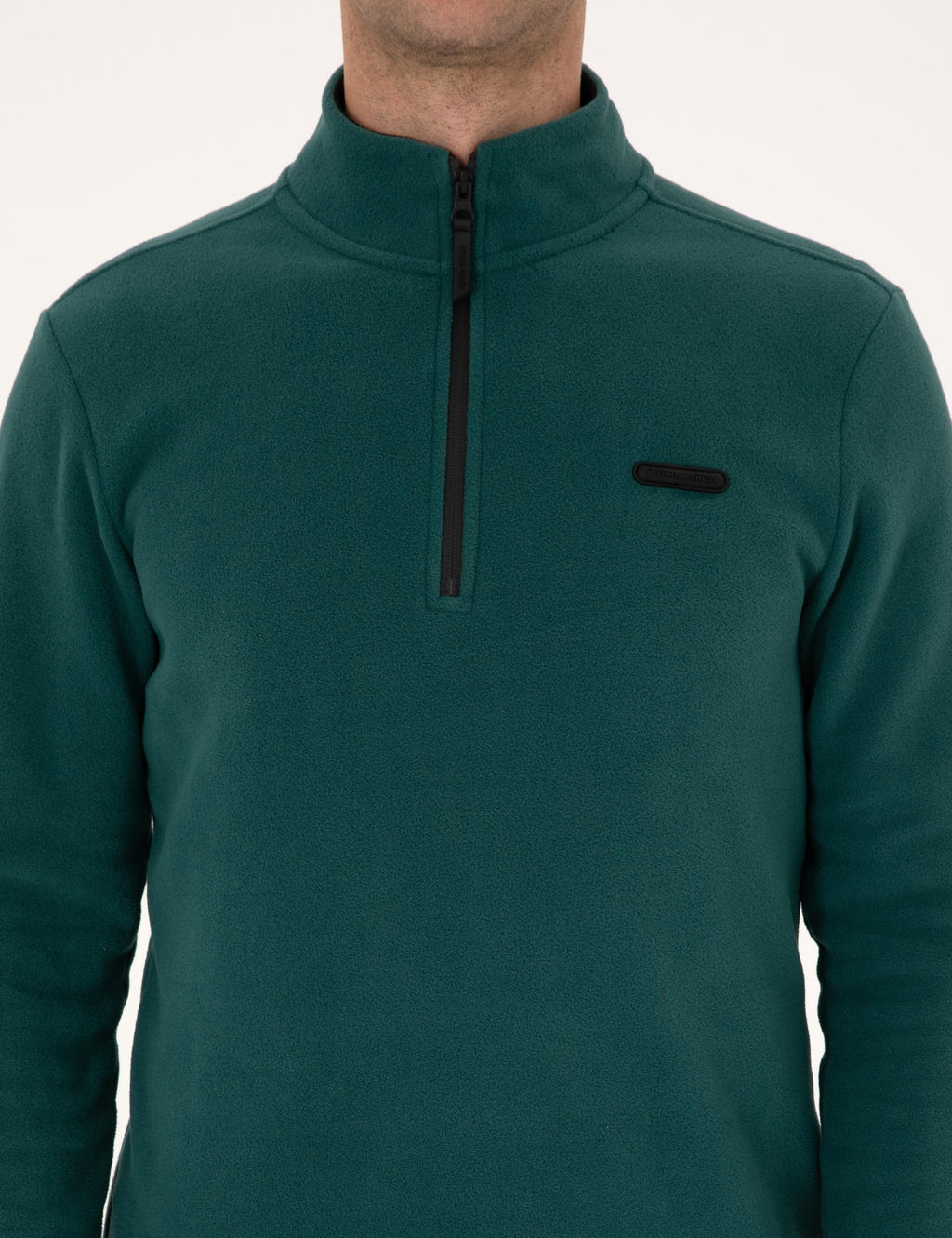 Z_mr_t Regular Fit Yar_m Fermuarl_ Polar Sweatshirt - Pierre cardin фото 6