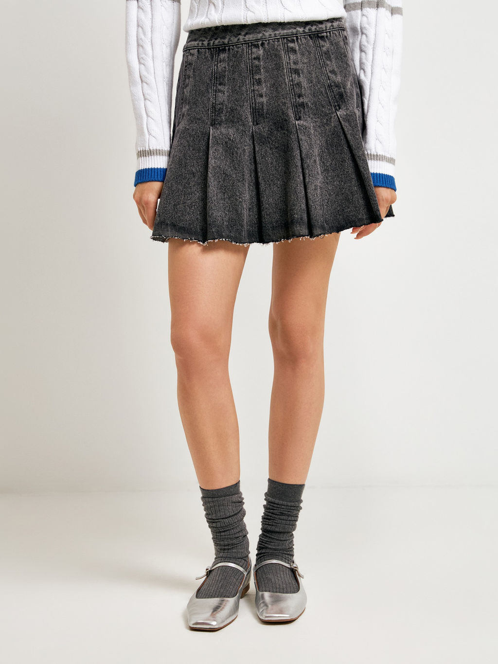 10200560020 Юбка джинсовая жен. Lazio темно-серый - Concept club фото 2