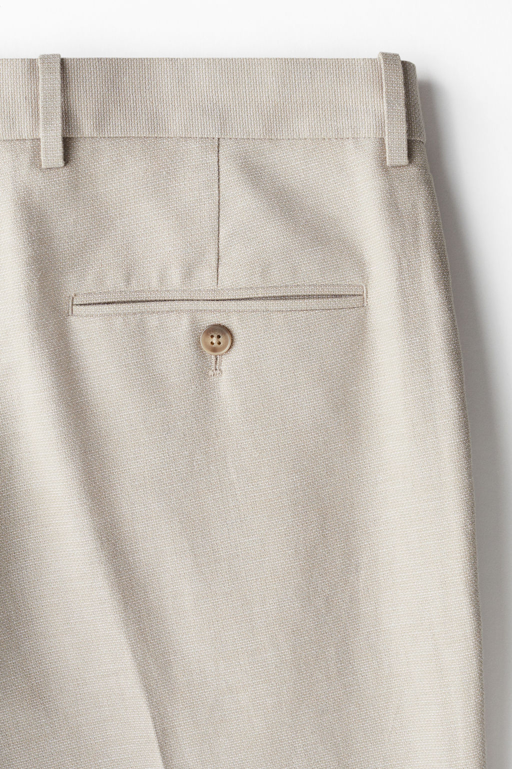 Pantal?n sastre en mezcla de lino Regular Fit - H&m фото 5