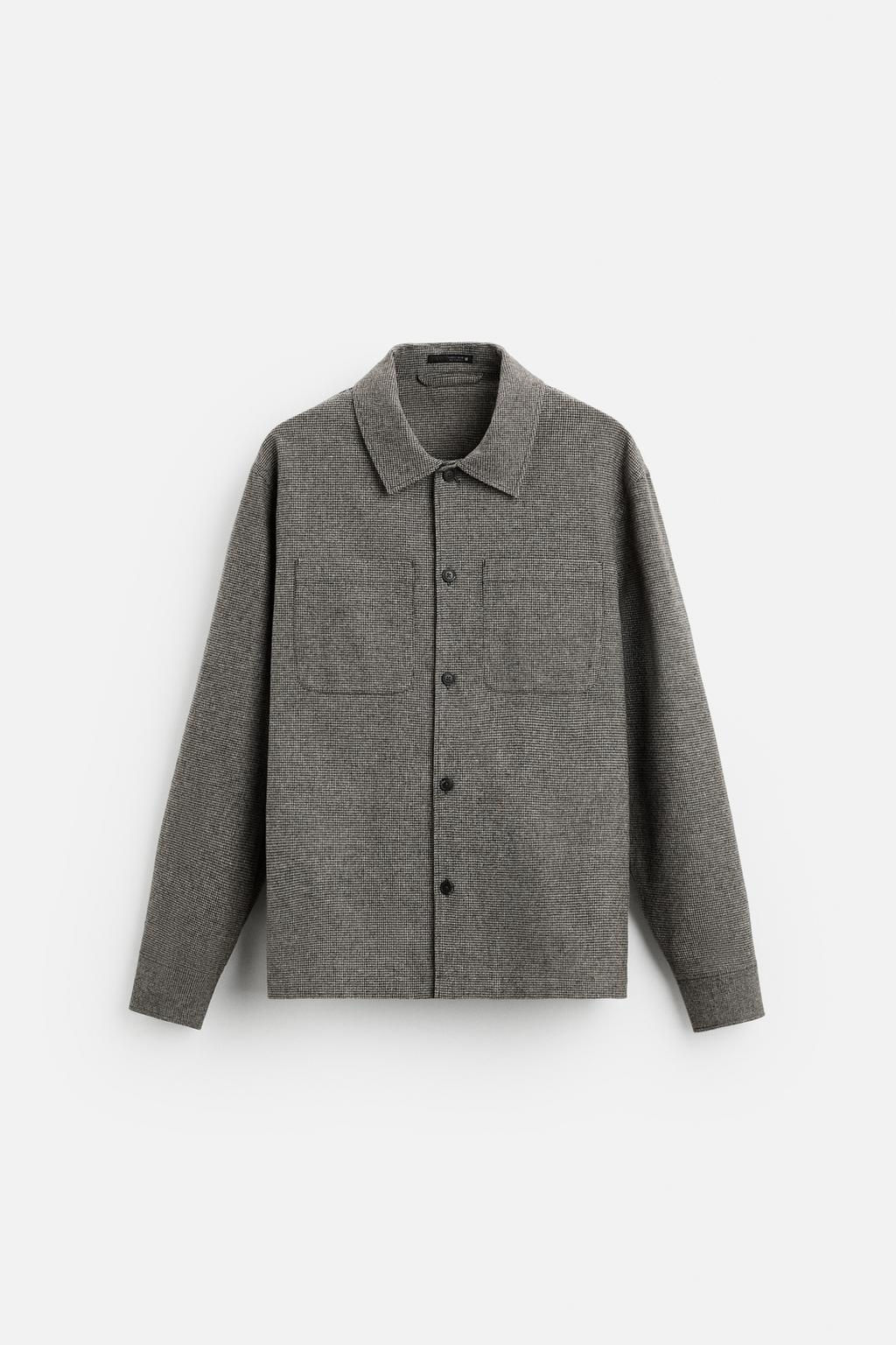 TEXTURED OVERSHIRT - Zara фото 7